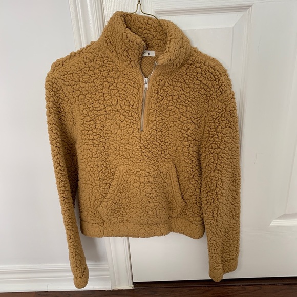 Teddy crew neck